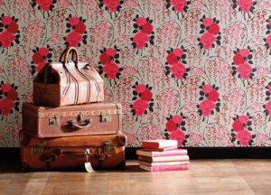 Harlequin Iolo Rose Wallpaper